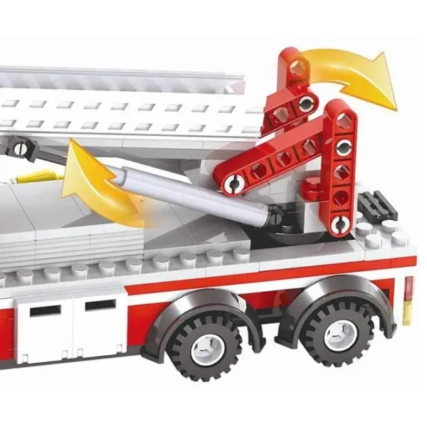 Constructor HD Toys D1R7/6 Pompieri/ Red photo 4