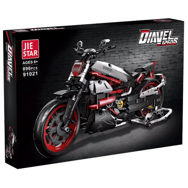 Конструктор HD Toys D1R6/1/2 Мотоцикл/ Красный photo 1