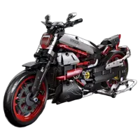 Constructor HD Toys D1R6/1/2 Motocicletă/ Red photo 2