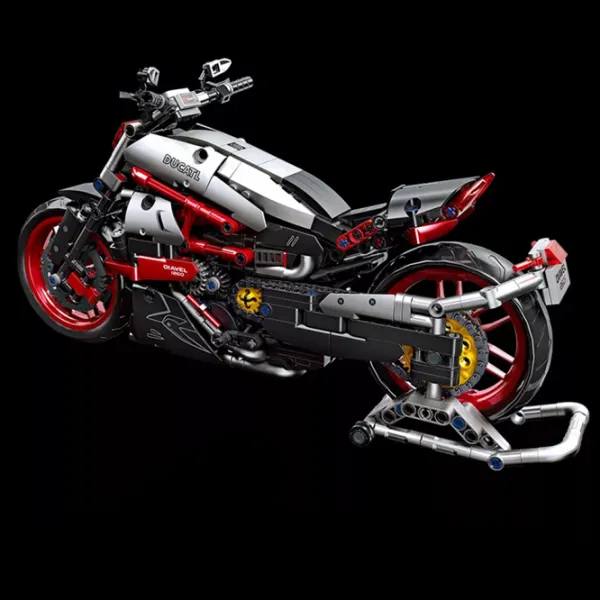 Конструктор HD Toys D1R6/1/2 Мотоцикл/ Красный photo 3
