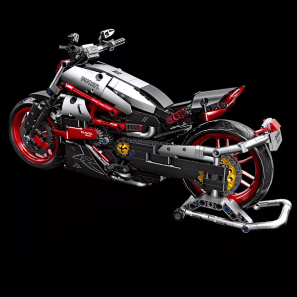 Конструктор HD Toys D1R6/1/2 Мотоцикл/ Красный photo 3