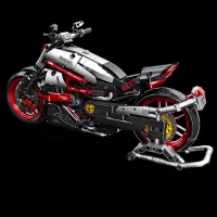 Constructor HD Toys D1R6/1/2 Motocicletă/ Red photo 3