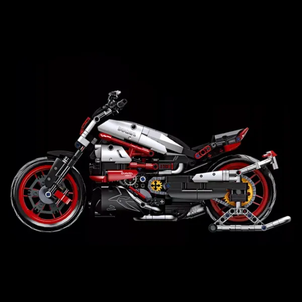 Конструктор HD Toys D1R6/1/2 Мотоцикл/ Красный photo 4