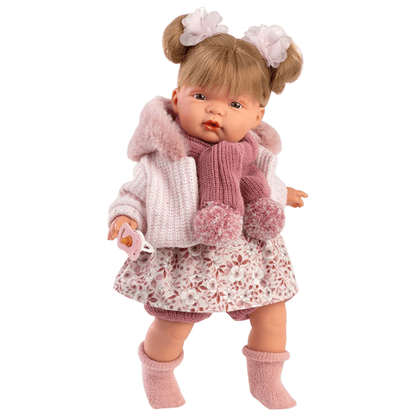 Păpușă Llorens Joelle Llorona Chaqueta Fucsia 38372 bebeluș / 3+ photo 1