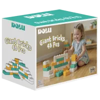 Конструктор Dolu Giant Bricks Классический/ Разноцветный