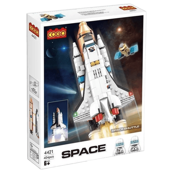 Constructor HD Toys D1R7/3 Rachetă spațială/ White photo 1