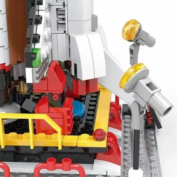 Constructor HD Toys D1R7/3 Rachetă spațială/ White photo 3