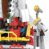 Constructor HD Toys D1R7/3 Rachetă spațială/ White photo 3