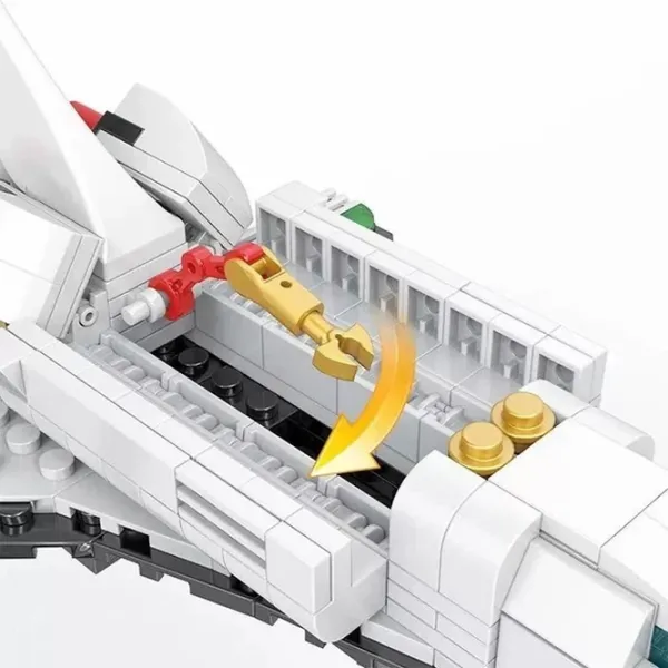 Constructor HD Toys D1R7/3 Rachetă spațială/ White photo 4