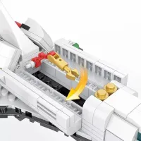 Constructor HD Toys D1R7/3 Rachetă spațială/ White photo 4