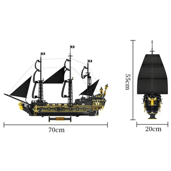Constructor HD Toys R23/35 Pirați/ Black photo 4