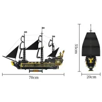 Constructor HD Toys R23/35 Pirați/ Black photo 4
