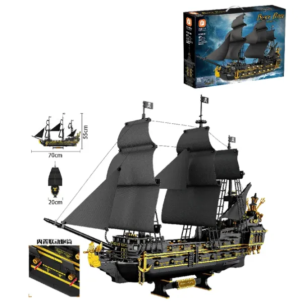 Constructor HD Toys R23/35 Pirați/ Black photo 5