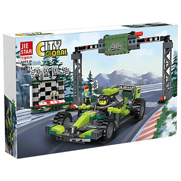 Constructor HD Toys D1R7/4 Mașină/ Green photo 1