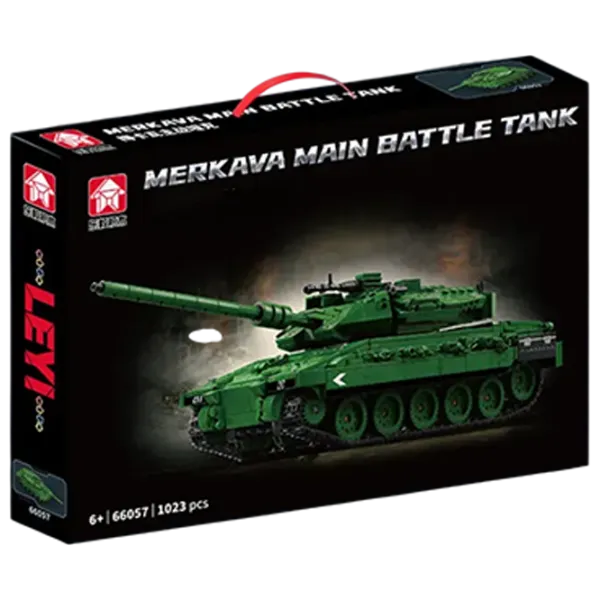 Constructor HD Toys Merkava Main Battle Tanc/ Green photo 1