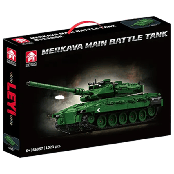 Constructor HD Toys Merkava Main Battle Tanc/ Green photo 1