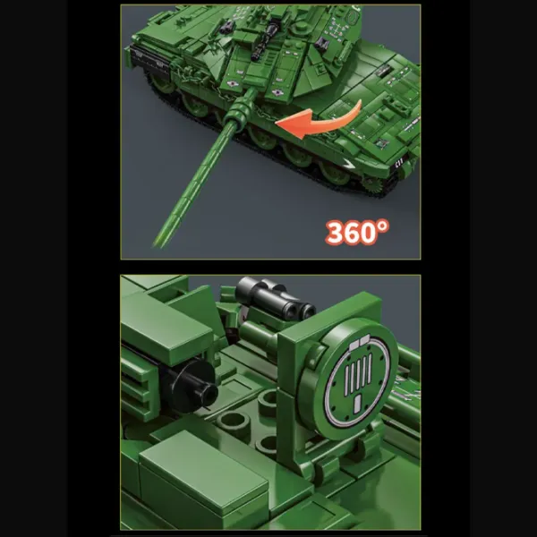 Constructor HD Toys Merkava Main Battle Tanc/ Green photo 3