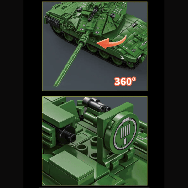 Constructor HD Toys Merkava Main Battle Tanc/ Green photo 3
