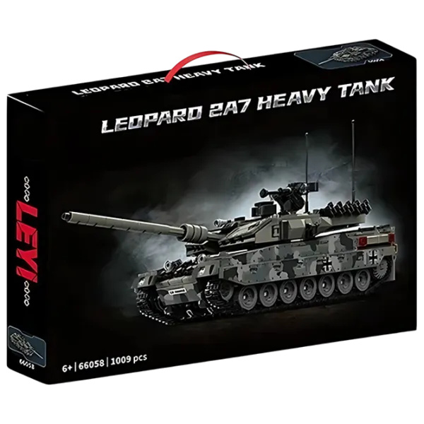 Constructor HD Toys Leopard 2A7 Heavy Tanc/ Black photo 1
