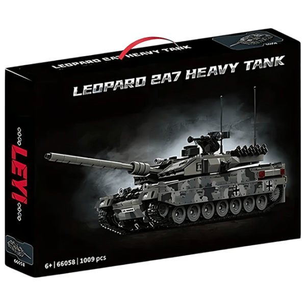 Constructor HD Toys Leopard 2A7 Heavy Tanc/ Black photo 1