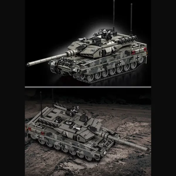 Constructor HD Toys Leopard 2A7 Heavy Tanc/ Black photo 2