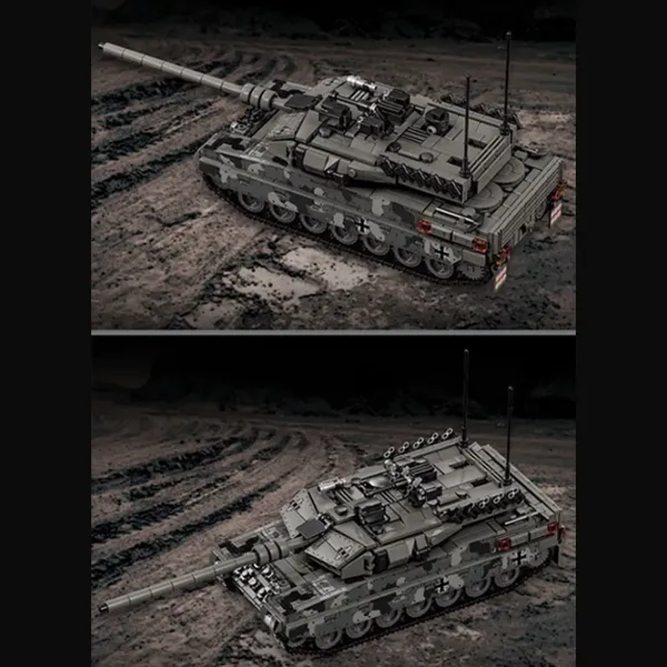 Constructor HD Toys Leopard 2A7 Heavy Tanc/ Black photo 3