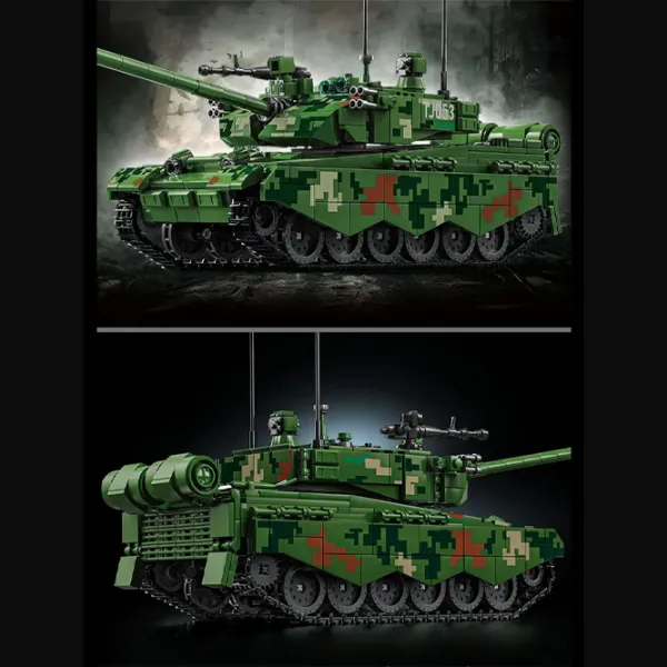 Constructor HD Toys 99A Main Battle Tanc/ Green photo 2