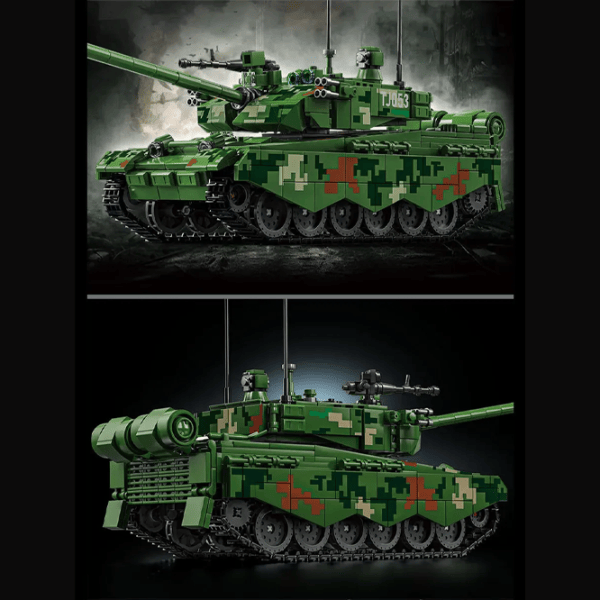 Constructor HD Toys 99A Main Battle Tanc/ Green photo 2
