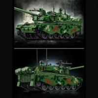 Constructor HD Toys 99A Main Battle Tanc/ Green photo 2