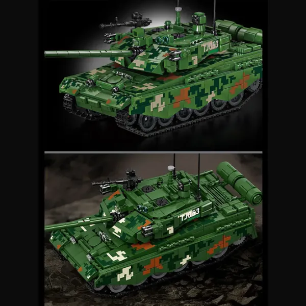 Constructor HD Toys 99A Main Battle Tanc/ Green photo 3