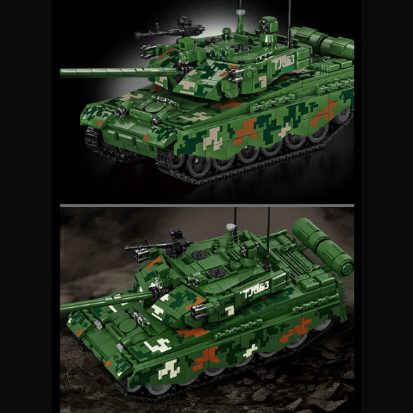 Constructor HD Toys 99A Main Battle Tanc/ Green photo 3