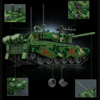 Constructor HD Toys 99A Main Battle Tanc/ Green photo 5