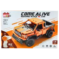 Constructor cu telecomandă HD Toys R23/33 Mașină/ Orange