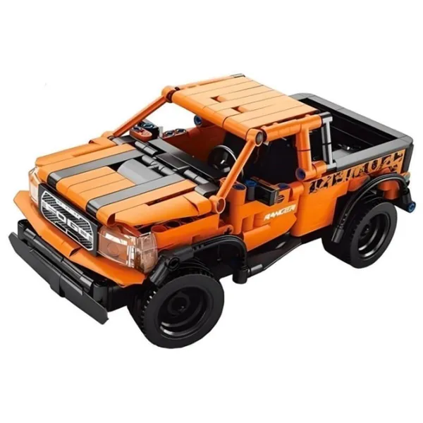 Constructor cu telecomandă HD Toys R23/33 Mașină/ Orange photo 2