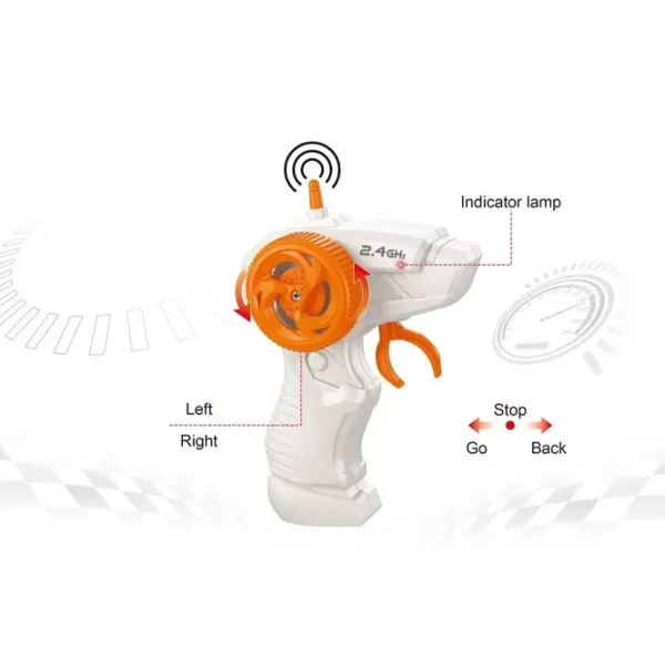 Constructor cu telecomandă HD Toys R23/33 Mașină/ Orange photo 6