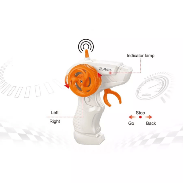 Constructor cu telecomandă HD Toys R23/33 Mașină/ Orange photo 6