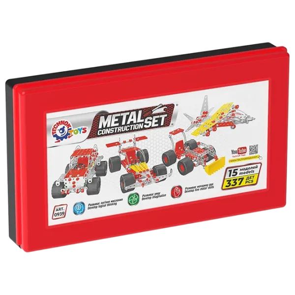 Constructor Technok R34/4 Mașină/ Red photo 1