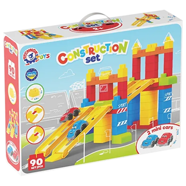 Constructor Technok R33/10 Mașină/ Yellow photo 1