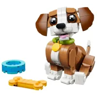 Constructor LEGO Playful Puppy Figuri/ Brown photo 2