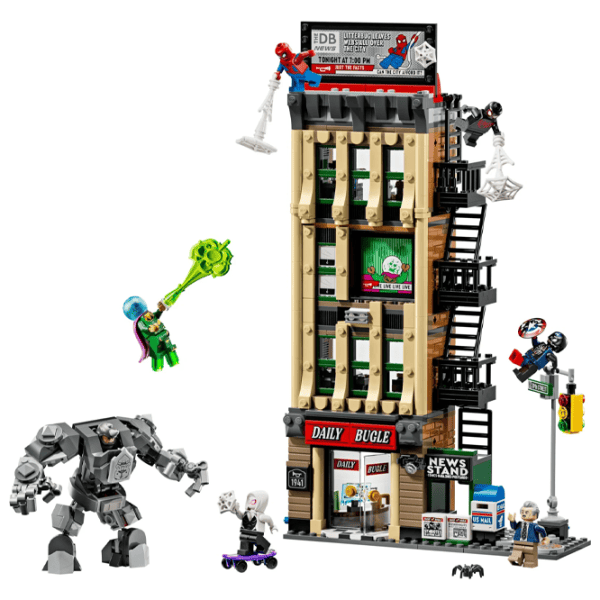 Constructor LEGO Spider-Man Vs. Mysterio: The Daily Bugle Clasic/ Multicolor photo 2