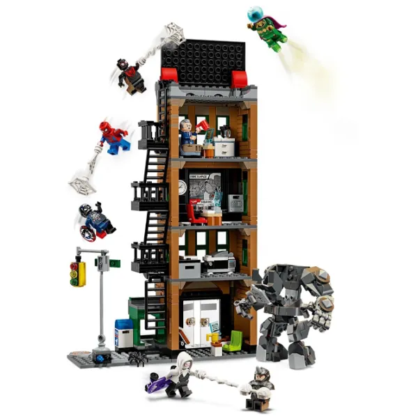 Constructor LEGO Spider-Man Vs. Mysterio: The Daily Bugle Clasic/ Multicolor photo 5