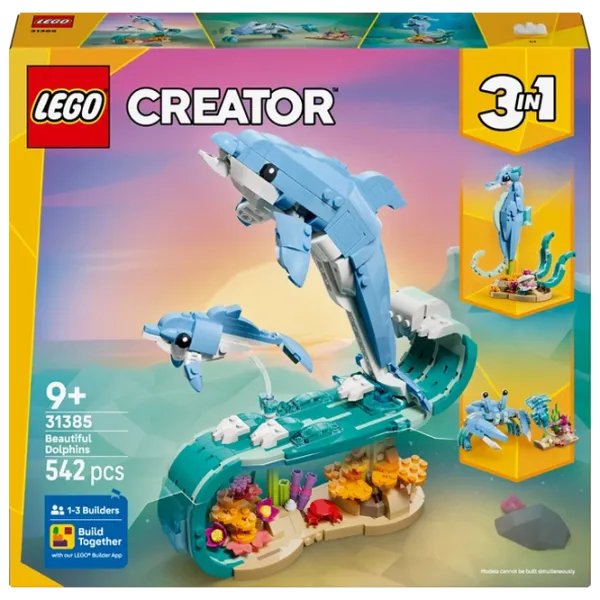 Constructor LEGO Beautiful Dolphins Clasic/ Blue photo 1