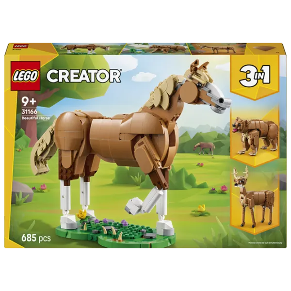 Constructor LEGO Beautiful Horse Animale/ Brown photo 1