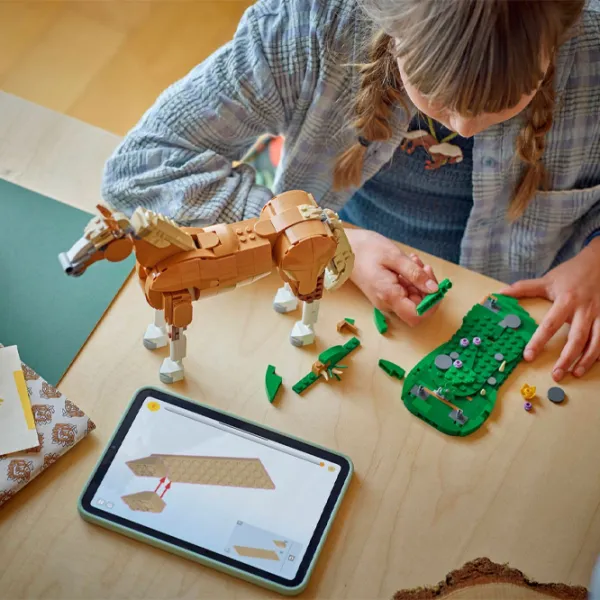 Constructor LEGO Beautiful Horse Animale/ Brown photo 7