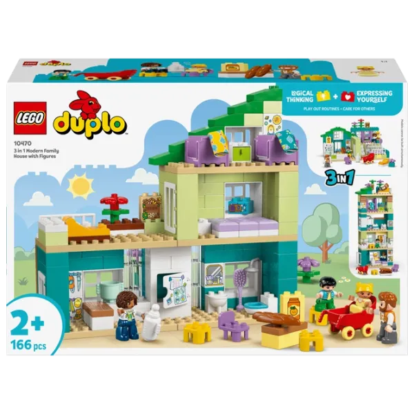 Constructor LEGO Modern Family House Clasic/ Blue photo 1