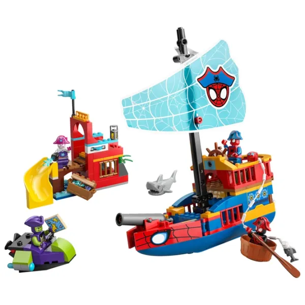 Constructor LEGO Team Spidey Pirate Ship Clasic/ Red photo 2