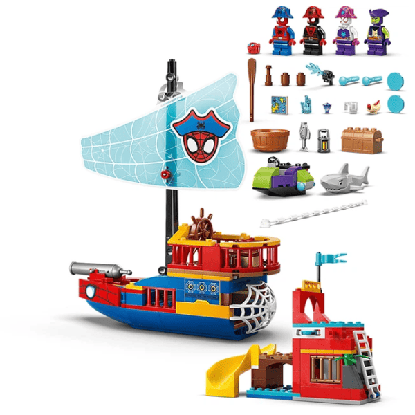 Constructor LEGO Team Spidey Pirate Ship Clasic/ Red photo 6