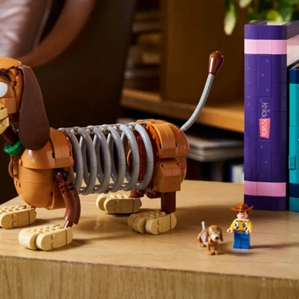 Конструктор LEGO Slinky Dog Bookends Персонаж из фильма/ Коричневый photo 6