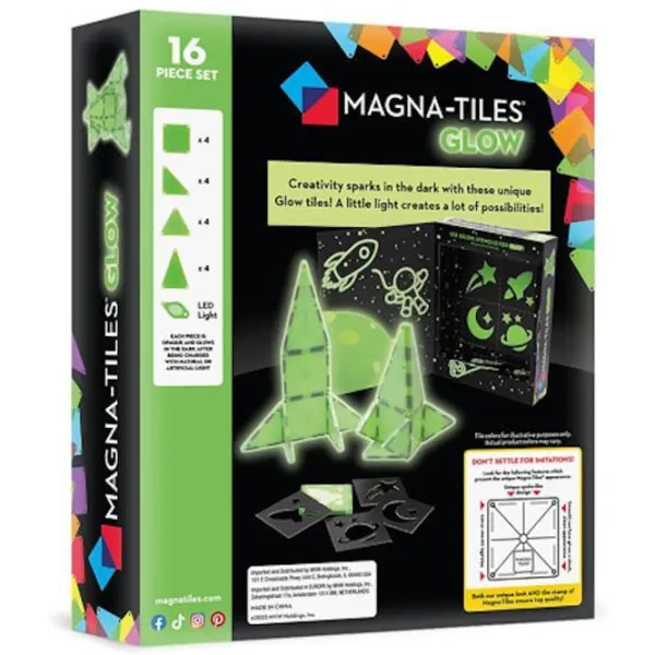 Constructor Magna-Tiles Glow Creativ/ Green photo 2