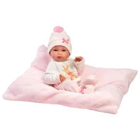 Păpușă Llorens Bimba Con Cojin Rosa 63508 bebeluș / 3+